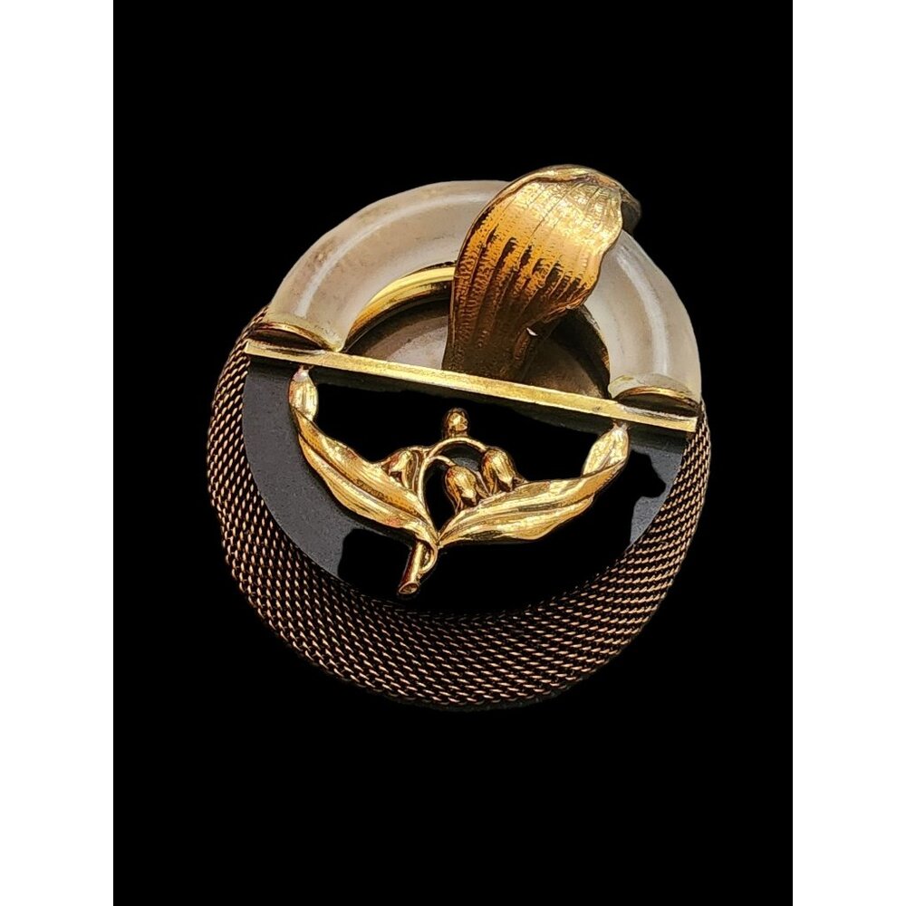 Vintage Ermani Bulatti Dimensional Brooch (A4758)